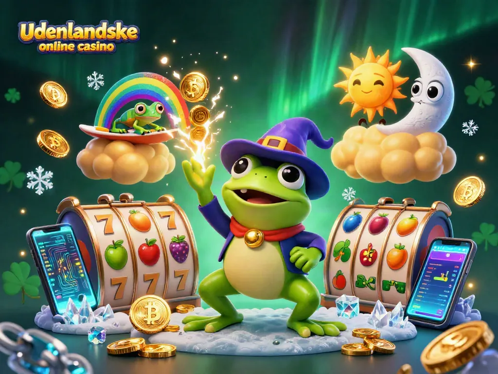 Engage with udenlandske online casino through a vibrant storm of golden coins and colorful characters.