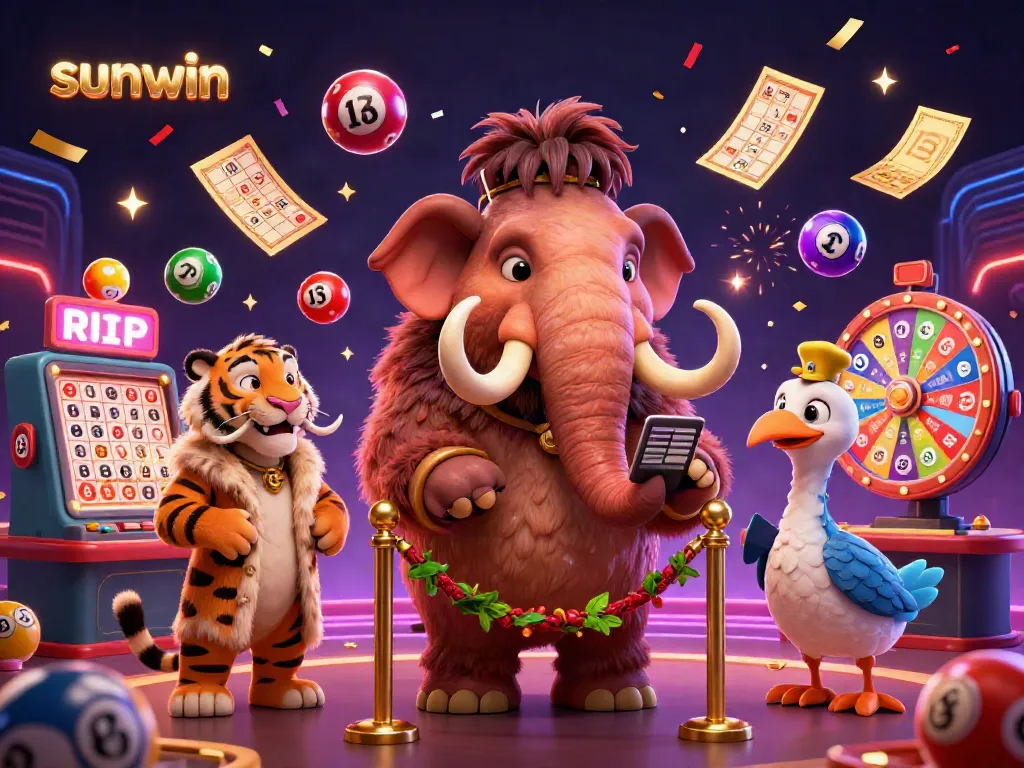 Join the fun at sunwin's casino with vibrant characters, dynamic games, and exciting prizes.