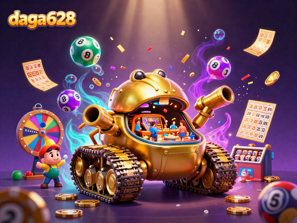 Dive into the excitement at daga628 with a vibrant 3D casino beetle scene that showcases live gaming action!
