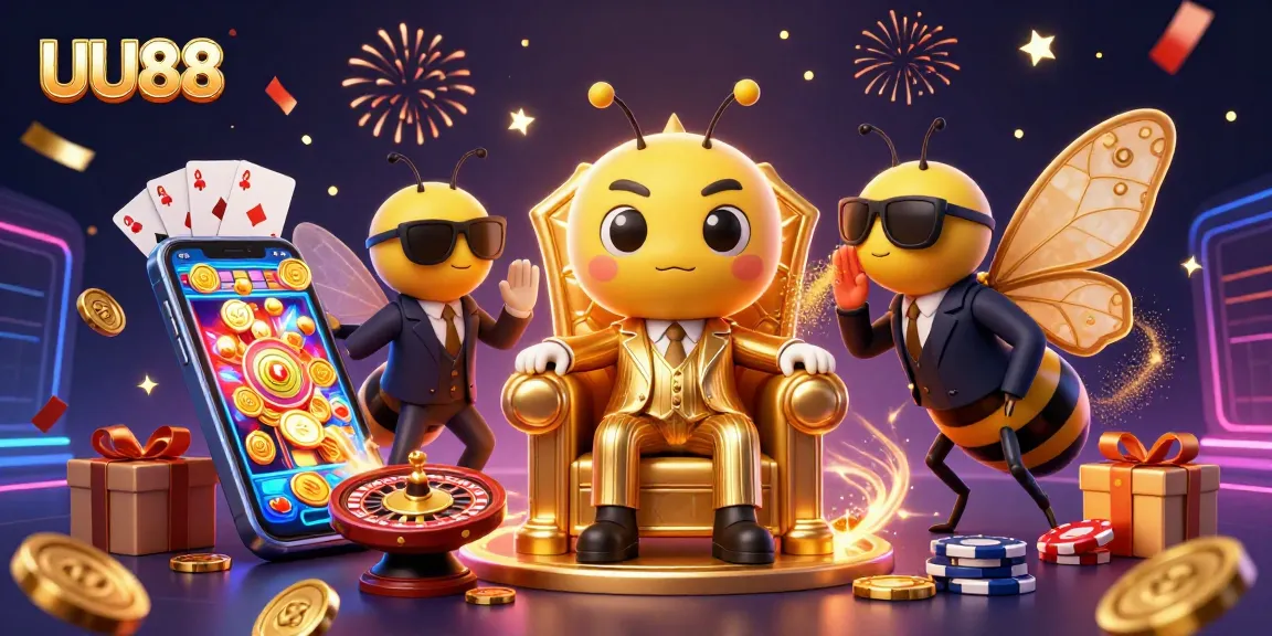 Experience the vibrant UU88 gambling scene with bumblebee mafia boss and slot games.