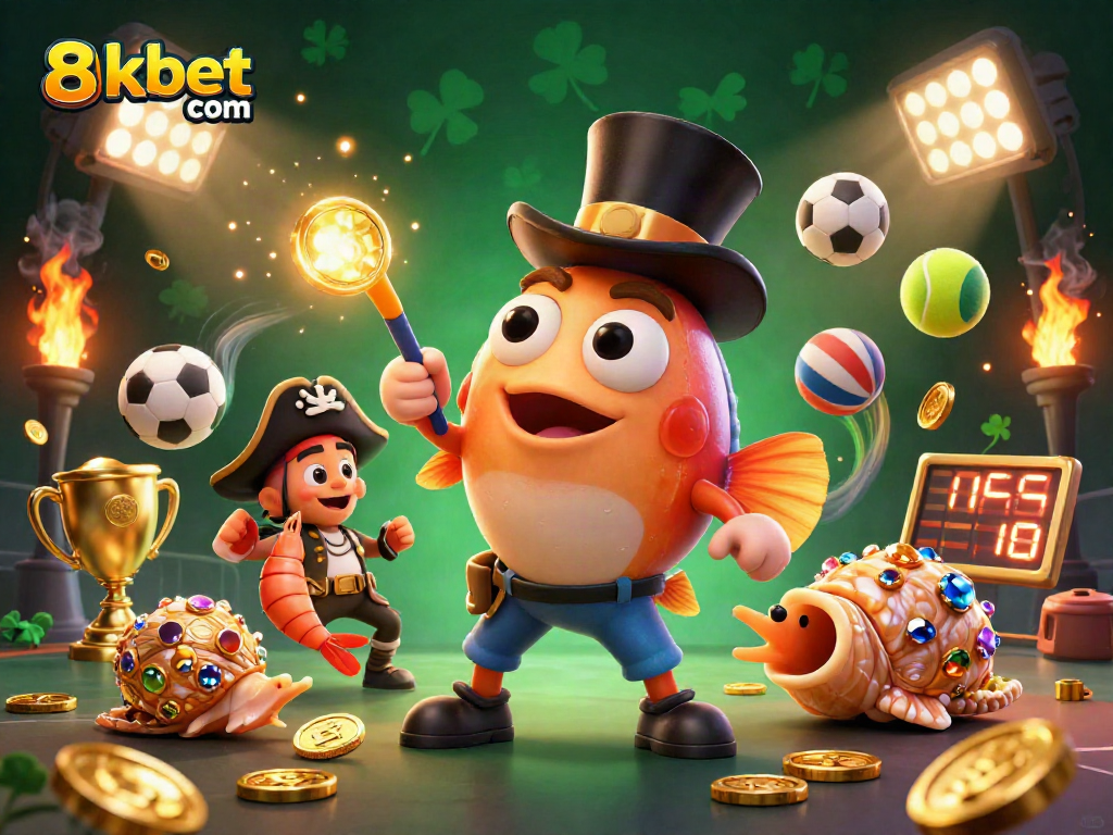 Engage with thrilling wins at 8kbet com while a deep-sea anglerfish lures golden coins!