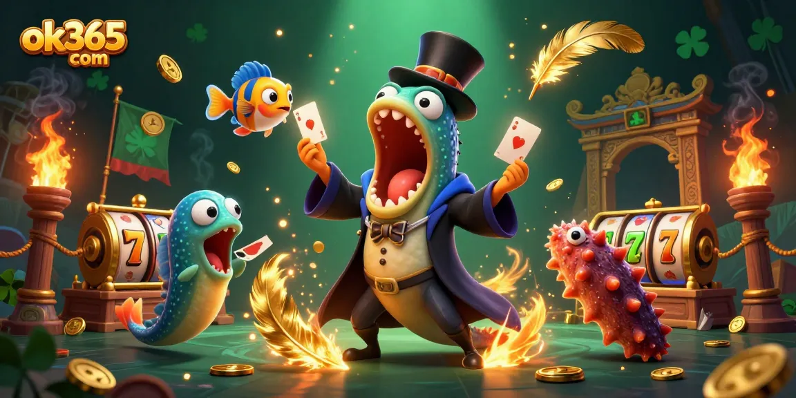 Engage with thrilling games at ok365 com, showcasing vibrant casino art and dynamic slot reels.