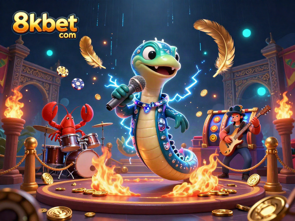 Engage with exciting casino action featuring 8kbet com in a vibrant underwater illustration.
