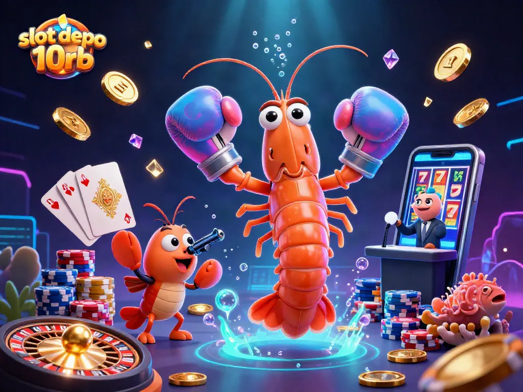 Experience the thrill of slot depo 10rb with vibrant gaming elements and dynamic characters.