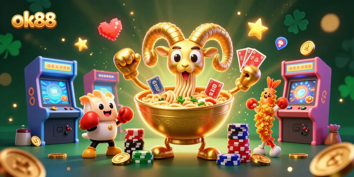 Engage with ok88's exciting games featuring vibrant 3D animated characters in a casino setting.