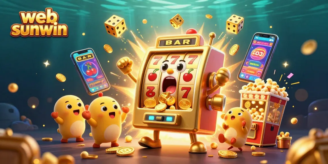 Experience jackpot excitement with web sunwin as golden slots burst with coins and cheers!