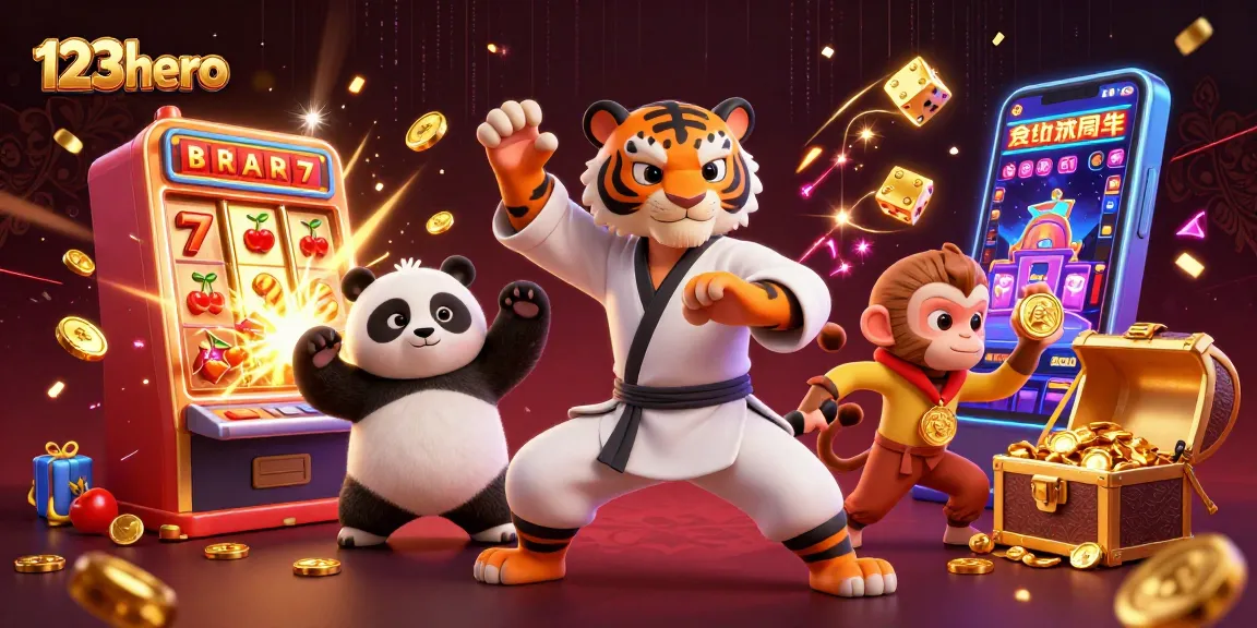 Engage with 123hero's vibrant casino world featuring epic games, slots, and excitement!