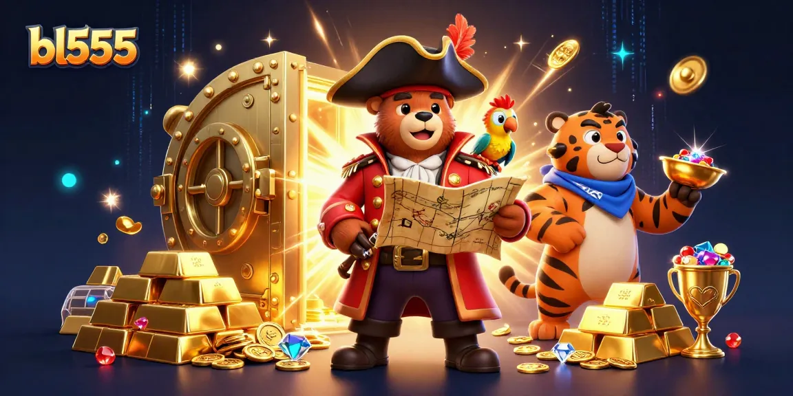 Experience thrilling gameplay at bl555 with pirate adventures, treasure, and vibrant casino elements.