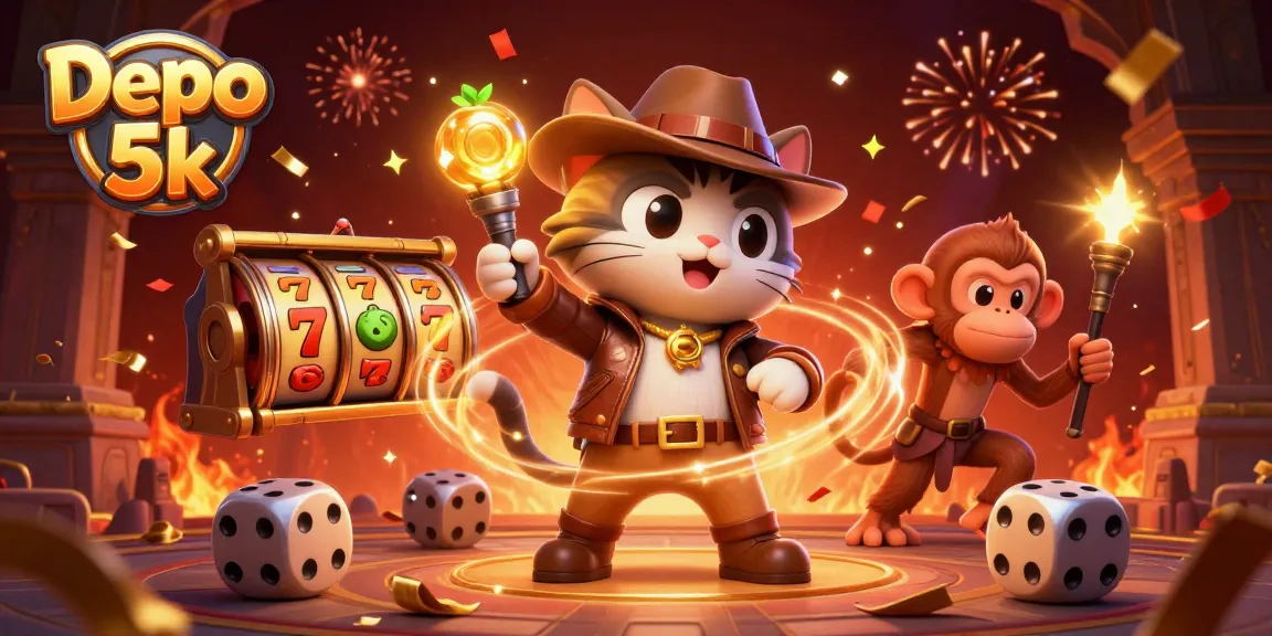 Menangkan jackpot dengan Depo 5k melalui slot gacor yang menyenangkan dan menguntungkan.
