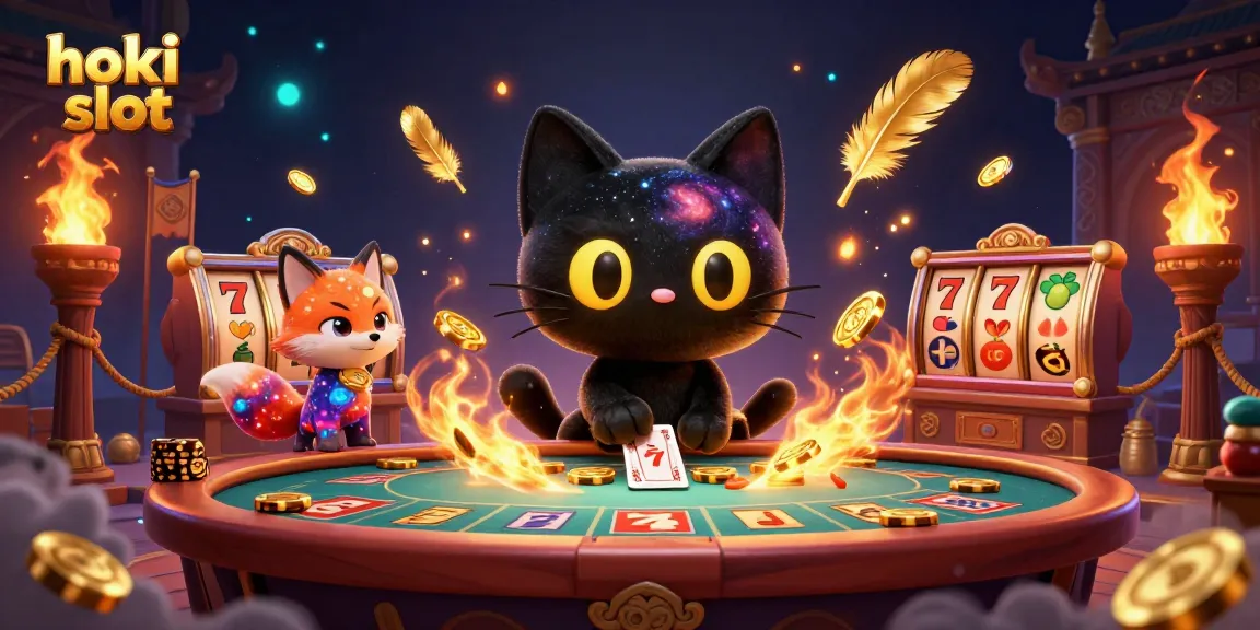 Temukan kemenangan hoki slot dengan kucing lubang hitam dan rubah nebula di kasino kosmik.