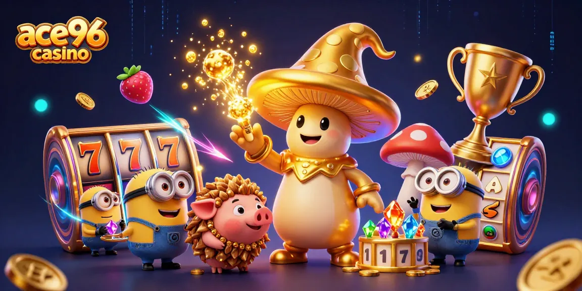 Experience the thrill of winning at ace96 casino with immersive slots and magical elements.
