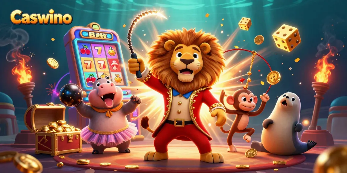 Experience excitement at Caswino Casino with thrilling games, vibrant characters, and jackpot moments.